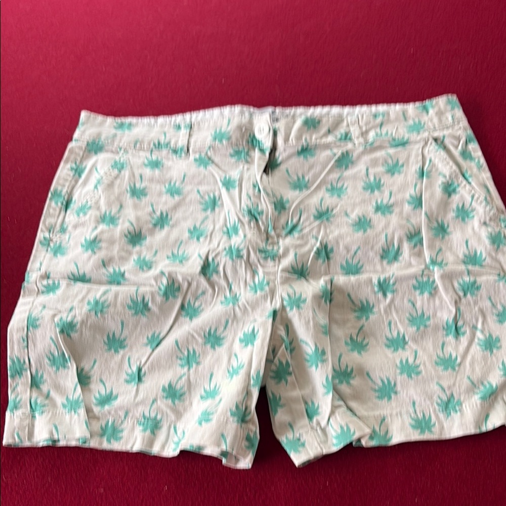 Palm Print Women's Shorts